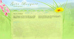Desktop Screenshot of gite-bosquet.fr
